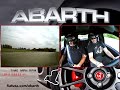 Abarth Track Experience, First day on a track 2015 Autobahn IL