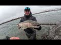 Sketchy Wading for WINTER STEELHEAD in the Rapids (INTENSE)