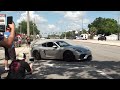 CARS SEND IT IN FRONT OF COPS | Orlando Cars & Coffee | July-2023 | Exits/Pullouts