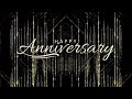 Happy Anniversary Screensaver - Anniversary Celebration Screensaver - HD - 1HR