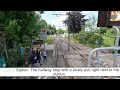 Seaton Tramway Full Length POV Seaton - Colyton direction in glorious 4K high definition