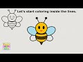 Learn How to draw Bee in a Simple Way