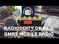 Radioddity DB40-G GMRS Mobile Radio  Review