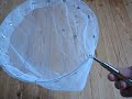 ”超軽量捕虫網”をダイソー百円ショップの材料で作りました。その３【字幕あり】