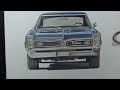 Pontiac GTO Drawing