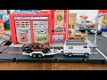 POLICE CAR CHASE!!!  Super Fun play time with Hotwheels and Matchbox Action Drivers city set.