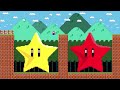 Super Mario Bros. But Anything Mario Touches Turns To MARBLE | Game Animation