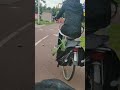 DELIVEROO RIDER CYCLING THROUGH AMSTERDAM #1