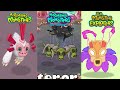 Dawn Of Fire, My Singing Monsters, Lost Landscapes, Monster Exolorers, Fanmade Redesign Comparisons