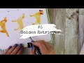 Simple dog watercolor painting ideas! Lab, Golden, Frenchie, Pug, GSD  20 brush strokes or less!