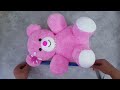 💖Handmade Plush Teddy Bear/😍Huge Teddy Bear Making/🔊No Mold