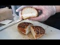 Sold out every day! Patented condensed milk baguette bread - Korean street food