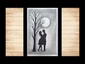 Beautiful Couple Drawing With charcoal pencil Easy| | How to Draw a Beautiful Drawing with pencil||
