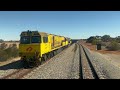 AURIZON Bulk Empty Magnetite service4762  03/01/2024 featuring 9 ACN class locos in total out of 12