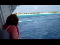 Leaving Half Moon Cay