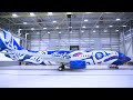 Alaska Airlines Salmon People Aircraft Timelapse