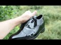 Patent leather Mayfair Oxford shoes