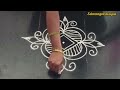 ||3*1 dots ||simple rangoli designs ||easy muggulu ||simple kolam designs @sslnrangolidesigns