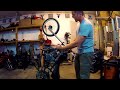 Another quick ride for the mini chopper on 10'' wheels