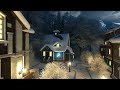 CHRISTMAS VILLAGE 4K 60 FPS: 1 Hour Winter TV Screensaver