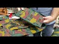Belgian Military Rucksack tactical large 110L Jigsaw Camo with removable side pouches, wow nice.