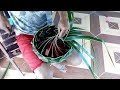 Como fazer um cesto com palha de coqueiro (passo a passo)