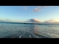 Walking along Kekaha Beach at sunset (Binaural Audio)