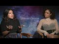 Natalie Portman explains the ending of ANNIHILATION with the cast