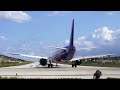 Wizz Air Low Landing Skiathos Airport