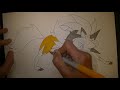 Lycanroc Dusk Form (Speed drawing #24)