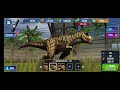 Max Level and Evolution Tyrannosaurus Rex | Jurassic World : The Game