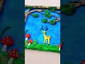 3D painting with waste material |painting showpiece #painting #trending