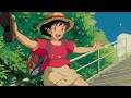 Summer Ghibli Medley 🎍 Relaxing Ghibli BGM Music for Healing, Studying, Working, Sleeping