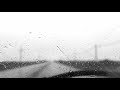 Driving In The Rain - 2 Hours Sounds For Sleeping
