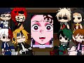 Class 1A React To Tanjiro Kamado As Their New Classmate || Demon Slayer || Gacha Club