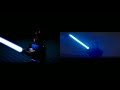 LEGO Obi-Wan Kenobi vs. Vader | Side by side | Brickfilm recreation