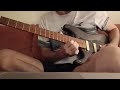 John Mayer Wild Blue Colbert outro solo cover