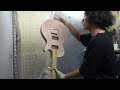 Les Paul Type Guitar Made of Japanese Wood | Guitar build