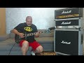 Marshall 2555X vs Original Black jubelee 2555 Drive chanels demo, Gibson SG Standard