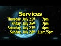 2024 JULY HOLY CONVOCATION CHARLOTTE SERVICES INFORMATION!