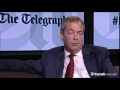 Watch in full: Nigel Farage quizzed by Telegraph readers