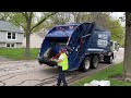 LRS Big Blue CCC McNeilus Rear Loader Garbage Truck