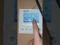 Setting heating / hotwater timer Mitsubishi Ecodan Air source.