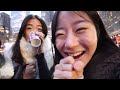 SPENDING 24 HOURS IN NYC WITH MY SISTERS *Vlogmas Special!*