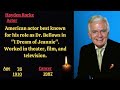 Obituaries in 1987 Famous Celebrities we  Lost in 1987 Ep 01 OBITUARIES TV