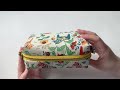 How to sew a zipper box pouch /ボックスポーチの作り方/ 型紙なし / DIY #11