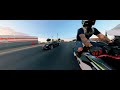 Insta360 One R Motorcycle Mounted Test R6 vs Corvette Race