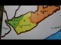Alluri Sitharama Raju district map drawing | Indian districts maps series | Episode 1