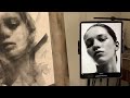 BEAUTY OUT OF CHAOS (charcoal drawing tutorial)