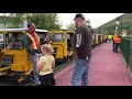 NARCOA rail speeder car excursion through Tamaqua, Pennsylvania